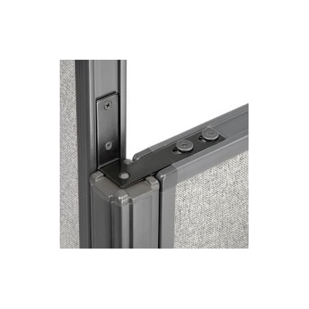 Global Equipment Interion    High Low Corner 90 Kit For 46" Low Panel 240255N